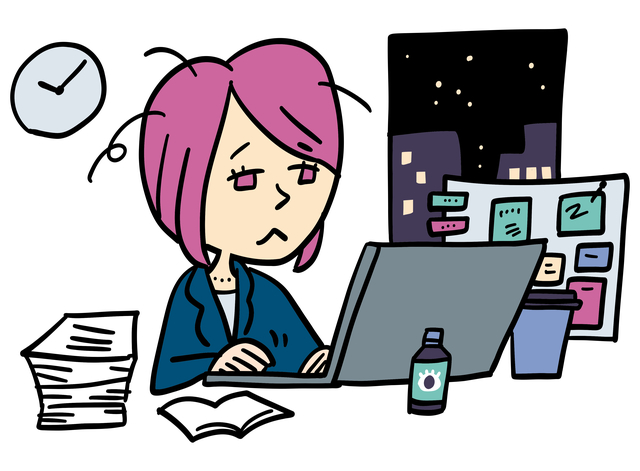 デスクワークで集中力が続かない方へ！メガネを変えるだけで仕事が変わる秘密